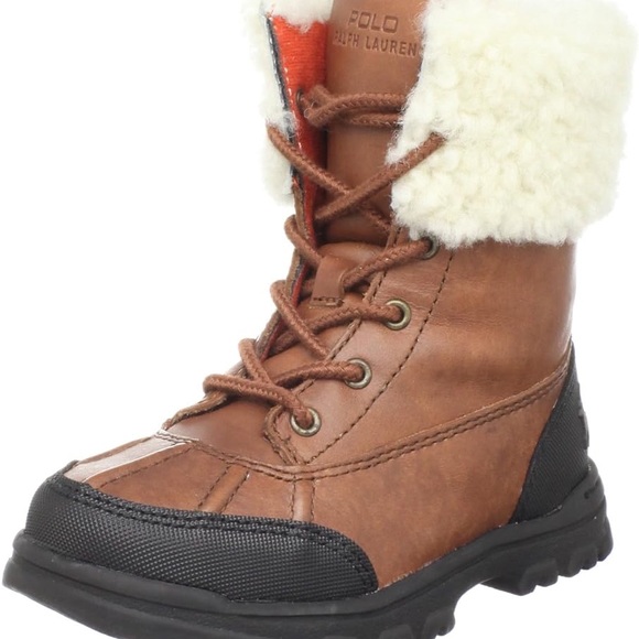 Kids polo Ralph Lauren snow/rain boots - Picture 1 of 9